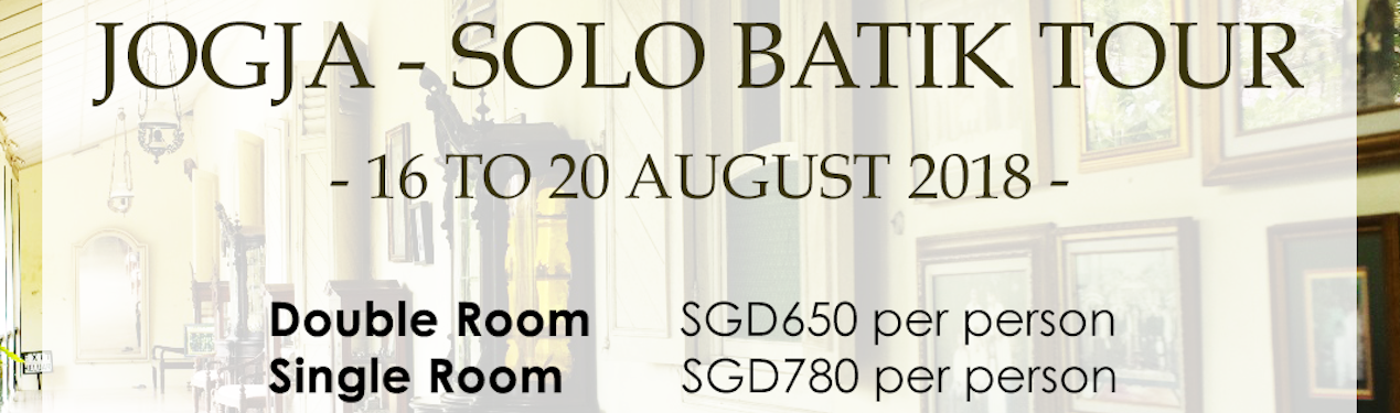 Jogya-Solo Batik Tour August 2018