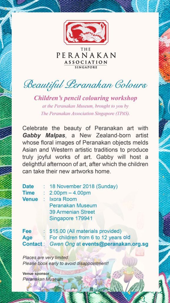 peranakan colouring with gabby malpas