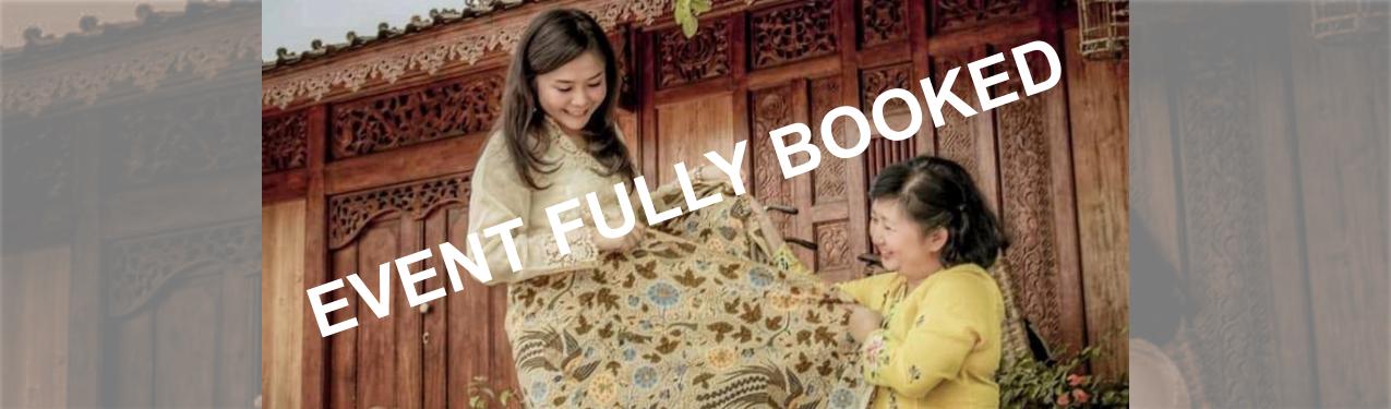 Talk & Demo: Ikat Sarong and The Beauty Of The Sarong