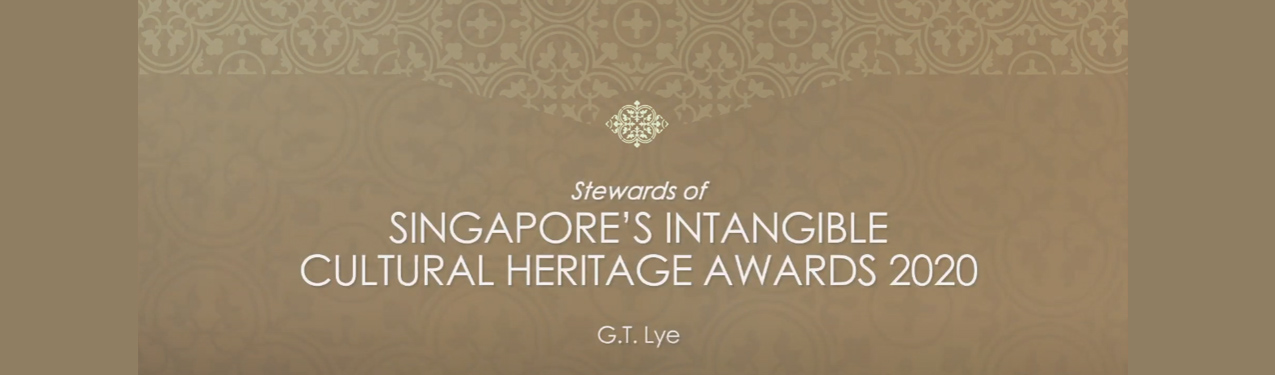 PERANAKAN THEATRE DOYEN WINS HERITAGE AWARD