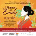 Dinner with Emily - A musical journey through the Highlights of the life of Emily of Emerald Hill