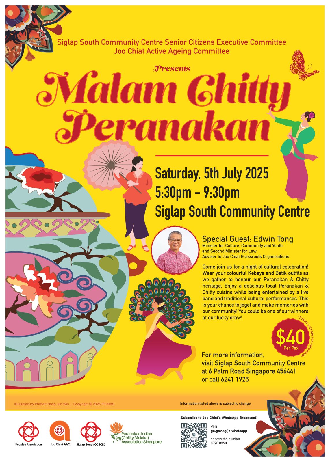 Malam Chitty Peranakan @ SS CC , 2025.