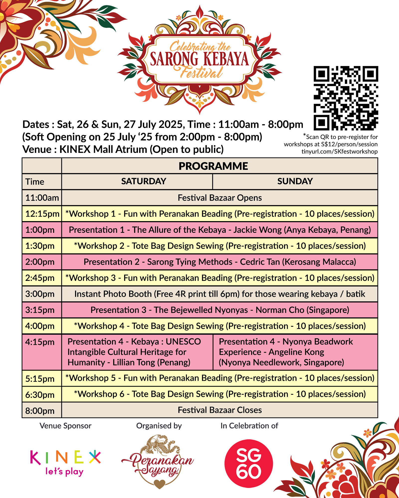 Celebrating the Sarong Kebaya Festival